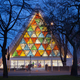 After a 2011 earthquake in Christchurch, New Zealand, Ban designed a temporary replacement for the church made out of cardboard.